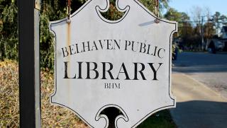 Public Library Sign