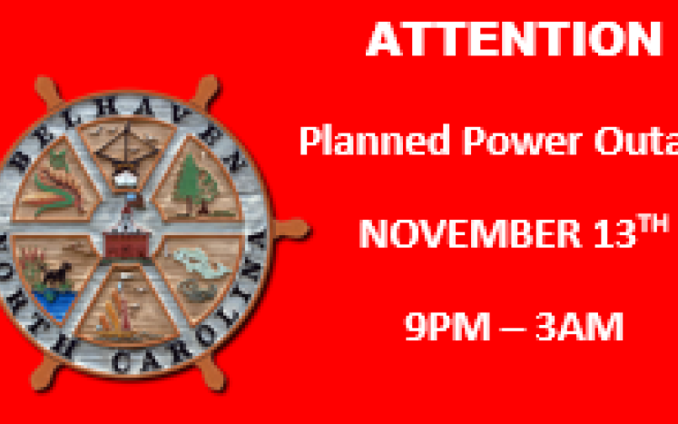 Planned Power Outage Nov 13