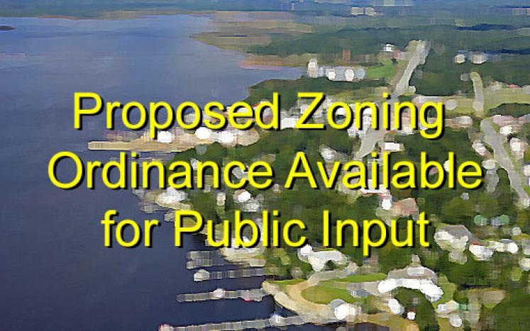 Proposed Zoning Ordinance Available for Public Input